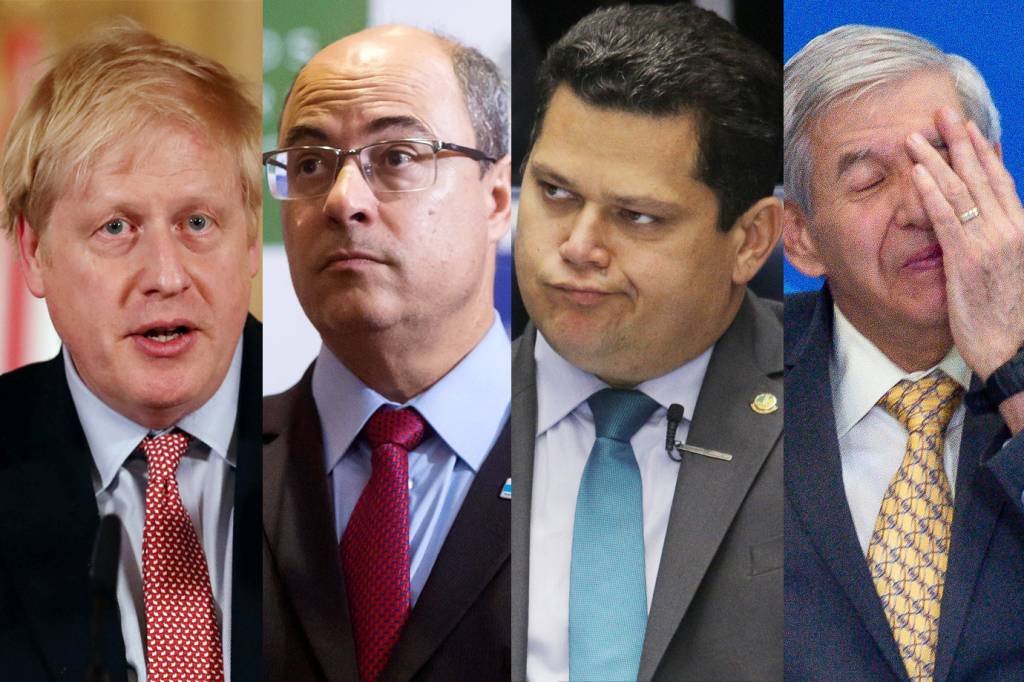 Boris, Witzel, Alcolumbre, Heleno: a lista de políticos com coronavírus