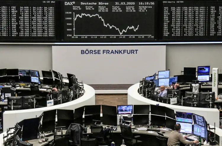 Bolsa de Frankfurt: principal índice europeu operava em baixa acima de 2% às 7 horas (Staff/Reuters)