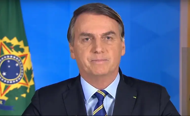 Pronunciamento Bolsonaro  (TV Brasil/Reprodução)