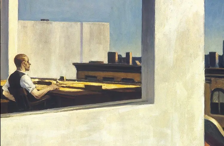Office in a Small City, de Edward Hopper: retrato da solidão (Metropolitan | Granger/Fotoarena)