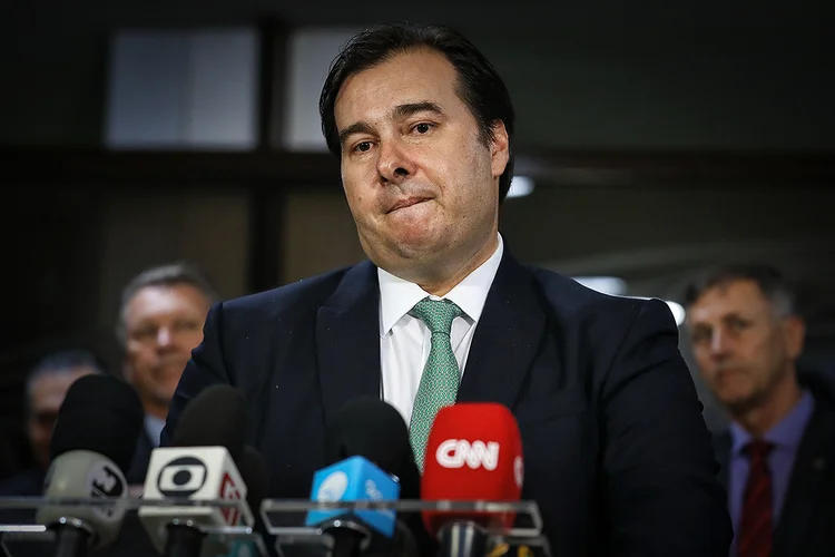 Governo: Maia elogiou "boa relação" do governo federal com partidos do bloco conhecido como Centrão (Lula Marques/Divulgação)