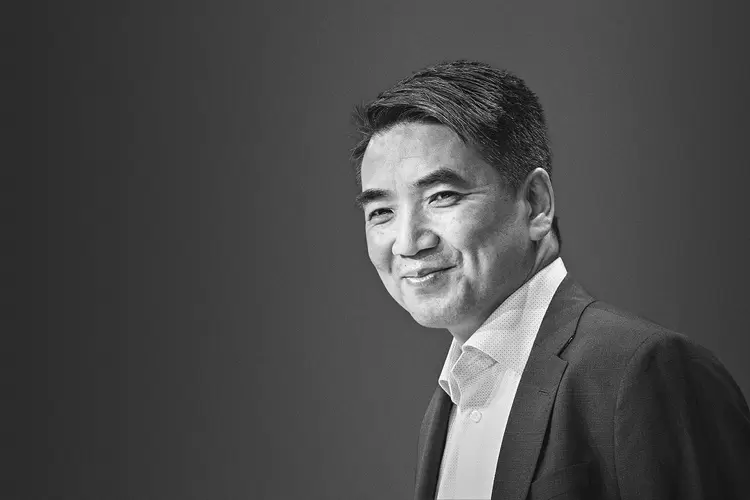 Eric Yuan, fundador e presidente do aplicativo de videoconferência Zoom (Mark Lennihan/AP/Glow Images/AP)