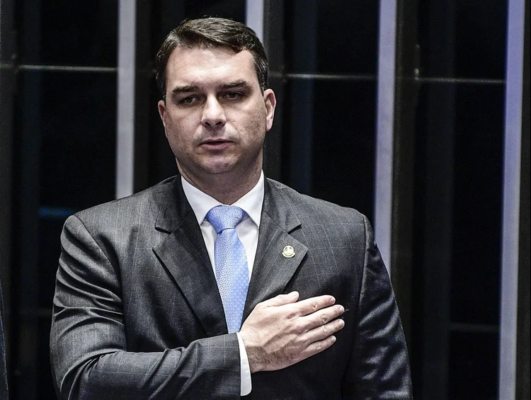 Senador Flávio Bolsonaro 

 (Pedro França/Agência Senado)