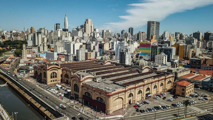 Mercado de São Paulo, localizado na região central da capital paulista (Eduardo Frazão/Exame)