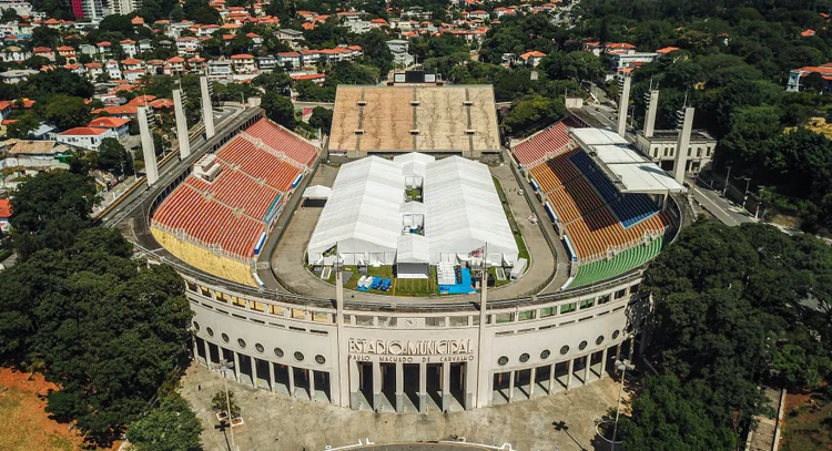 Estádio do Pacaembu durante quarentena de coronavírus de São Paulo

Foto: Eduardo Frazão

06/04/2020 (Eduardo Frazão/Exame)