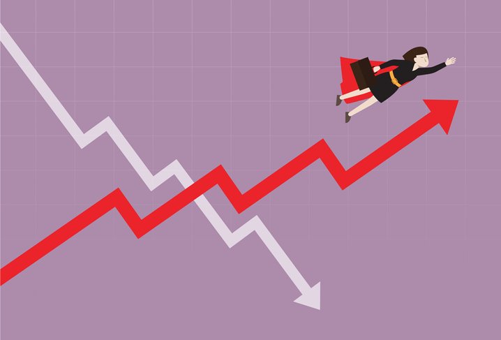 As ações do Ibovespa que mais subiram e as que mais caíram em abril