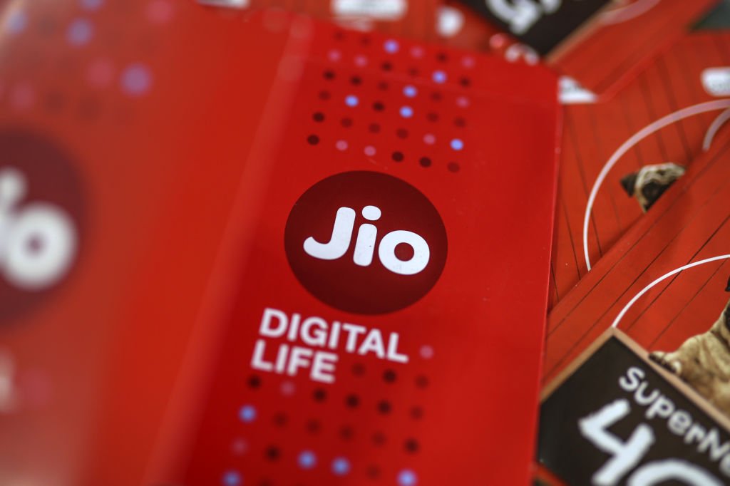 Jio: empresa indiana teve 9,99% de suas ações compradas pelo Facebook (Getty Images/Bloomberg)
