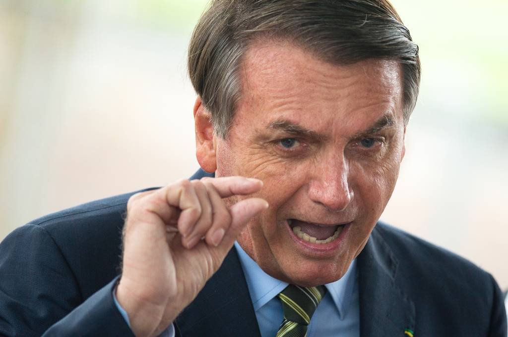 Jair Bolsonaro: os dez pronunciamentos públicos de Bolsonaro até agora são mais do que qualquer outro presidente desde 1988 (NurPhoto/Getty Images)