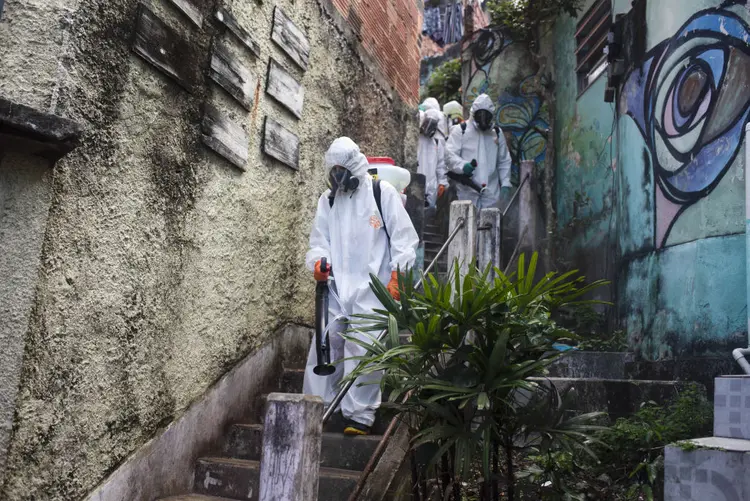 Coronavírus: Rio já registrou 3.587 e 283 mortes (Anadolu Agency/Getty Images)