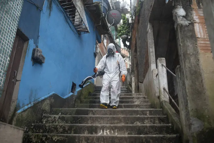 Rio de Janeiro: estado é um dos mais afetados pelo coronavírus e algumas cidades podem entrar em lockdown (Fabio Teixeira/Getty Images)