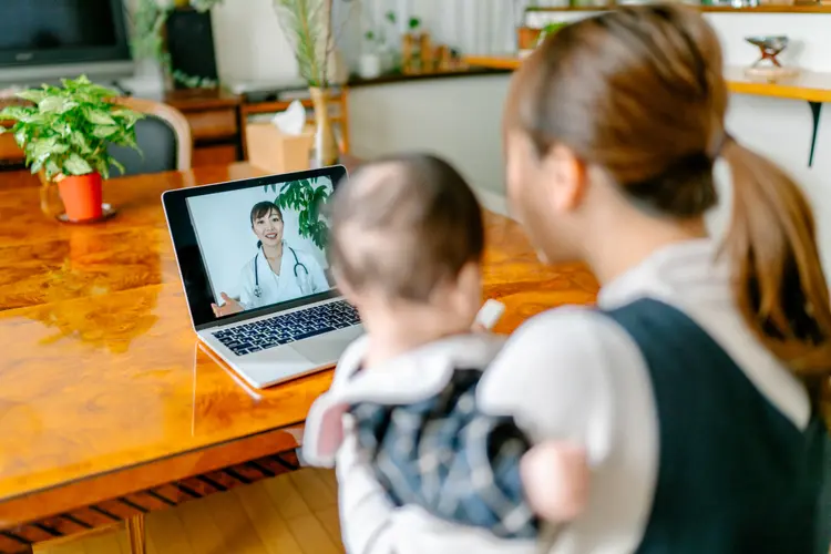 Teleconsulta; consulta médica a distância  (recep-bg/Getty Images)