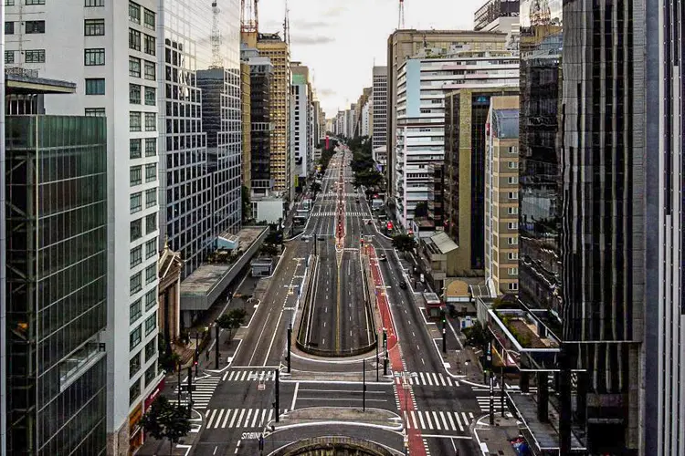 Avenida Paulista. (Alexandre Schneider/Getty Images)
