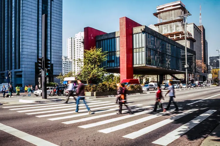 São Paulo: meta de isolamento do governo é 60% e o número ideal é 70% (wsfurlan/Getty Images)