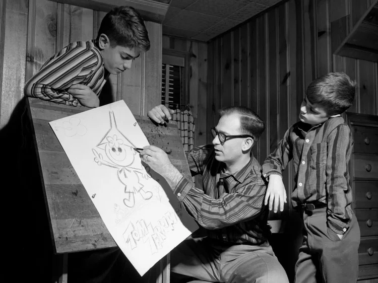 Gene Deitch morreu em seu apartamento em Praga, onde vivia desde 1959 (CBS/Getty Images)