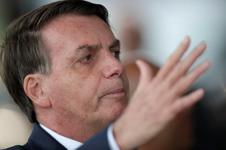 Jair Bolsonaro: presidente voltou a defender a manutenção dos empregos em meio à pandemia do novo coronavírus (Ueslei Marcelino/Reuters)