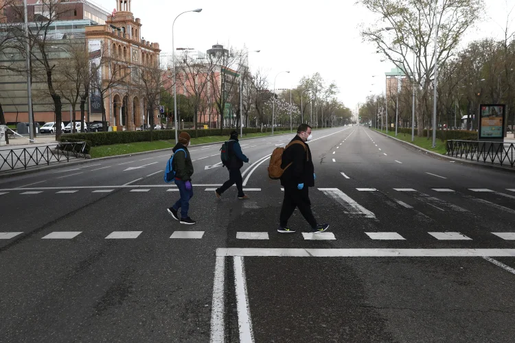 Madrid: temor de que estímulos fiscais não sejam eficientes neste momento na Europa (Sergio Perez/Reuters)