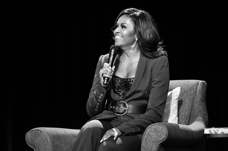 Michelle Obama: "Becoming" é baseado no livro homônimo da ex-primeira dama (Paras Griffin / Colaborador/Getty Images)