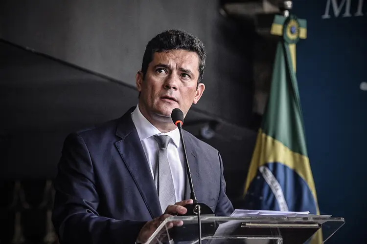 Sergio Moro: ex-ministro acusou o presidente de interferência na Polícia Federal ao pedir demissão (Isaac Amorim/MJSP/Flickr)