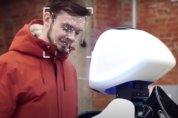 Promobot: empresa de robõtica criou robô para identificar sintomas de covid-19 (Promobot/Divulgação)