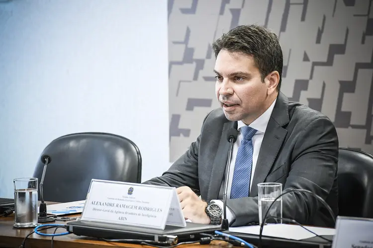 PF: Ramagem foi escolhido por Bolsonaro para o cargo de diretor-geral da instituição (Marcos Oliveira/Agência Senado)