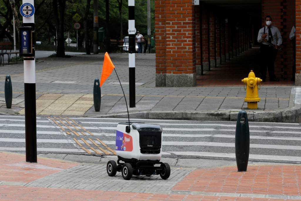 Rappi testa robôs para entrega de comida em domicílio