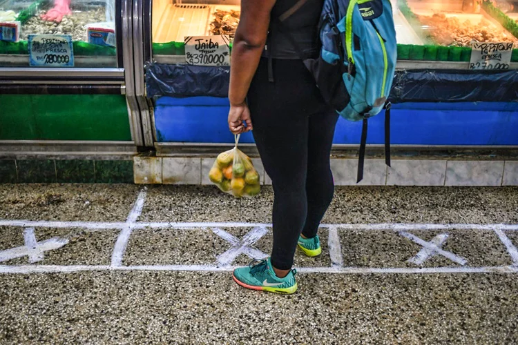 Venezuela: modelo chamado de “7+7” valerá para alguns setores da economia escolhidos pelo governo (Foto/AFP)