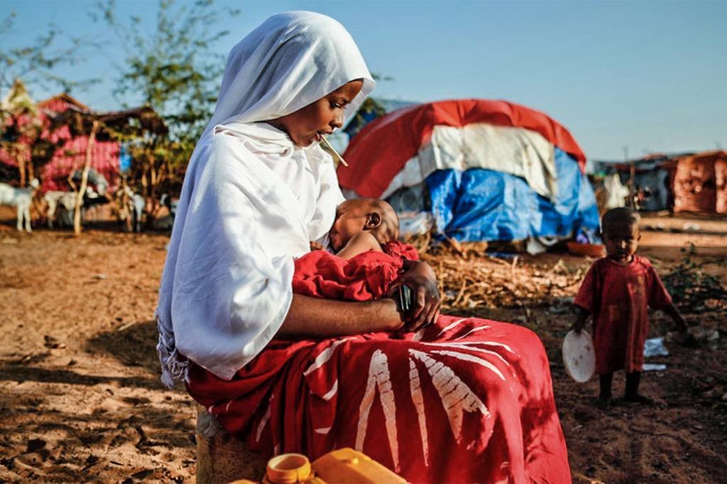 Doenças: Unicef afirmou que, com a suspensão das campanhas de vacinação, 117 milhões de crianças podem ser infectados pelo sarampo (Zohra Bensemra/Reuters)