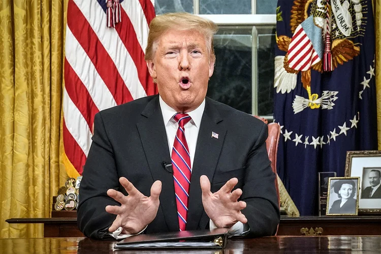 EUA: Governo de Trump impediu votação por conta de menção à OMS; país tem criticado a organização por conta de sua atuação na pandemia de covid-19 (Carlos Barria/Reuters)