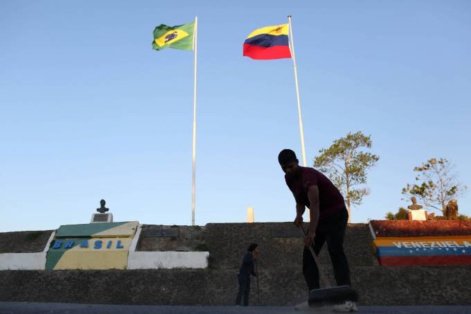 Fronteira Brasil e Venezuela
 (Bruno Kelly/Reuters)
