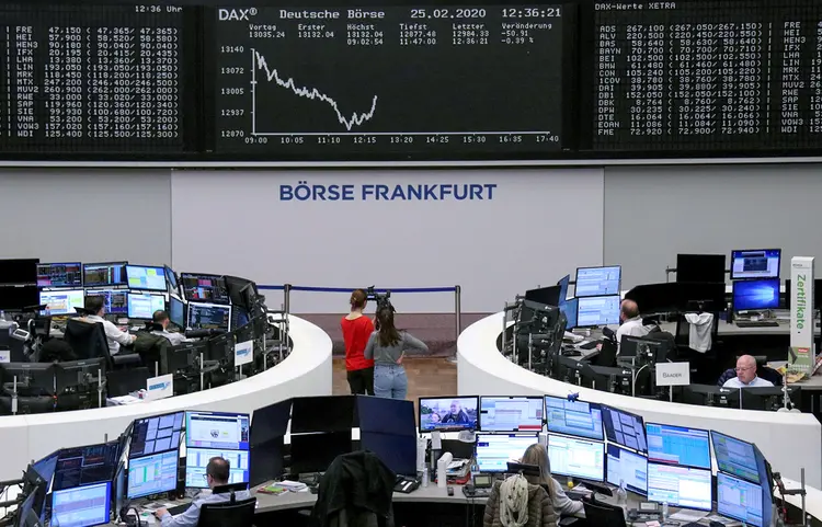 Bolsa de Frankfurt: índice DAX subiu 1,24%, a 10.465 pontos (Staff/Reuters)