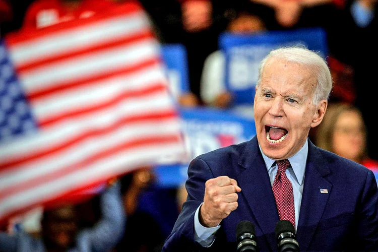 Joe Biden: segundo pesquisa do Pew Research, seu principal ponto forte é não ser Donald Trump (Brendan McDermid/File Photo/Reuters)