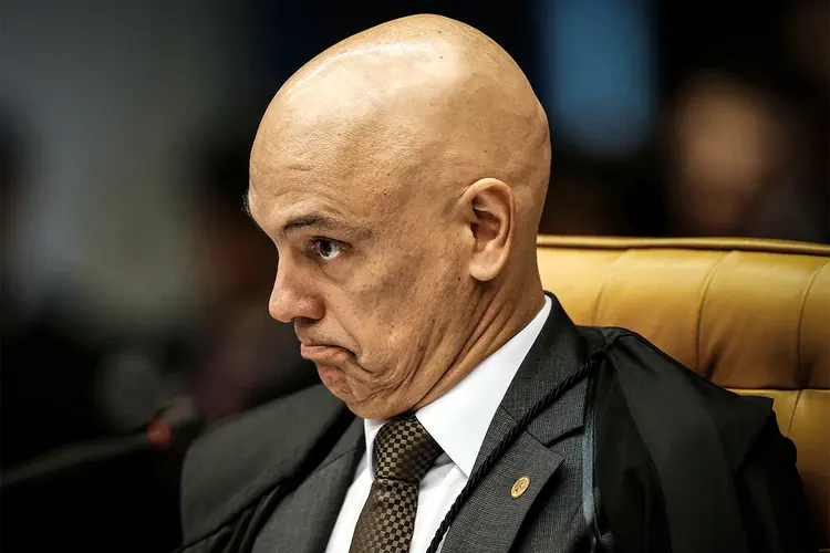Alexandre de Moraes: ministro será o novo relator do caso envolvendo Bolsonaro (Adriano Machado/Reuters)