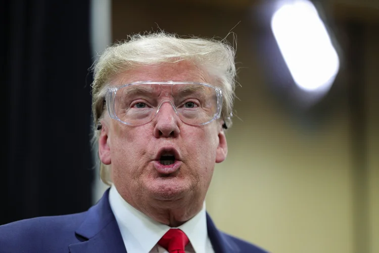 Trump: grupo de emergência do governo americano atuará até o final de maio (Tom Brenner/Reuters)