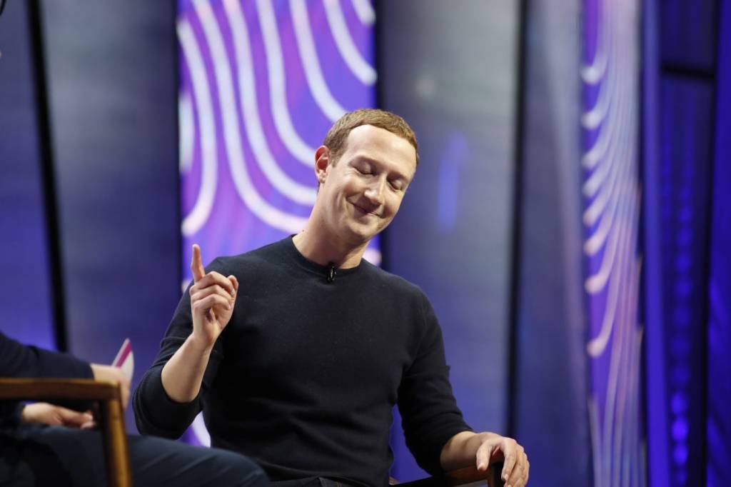 Mark Zuckerberg: "nossos serviços são mais importantes agora do que nunca" (George Frey/Bloomberg via Getty Images/Getty Images)