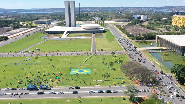 Esplanada dos Ministérios, em Brasília: EXAME/IDEIA faz pesquisa inédita sobre a reforma administrativa (Dida Sampaio/Estadão Conteúdo)