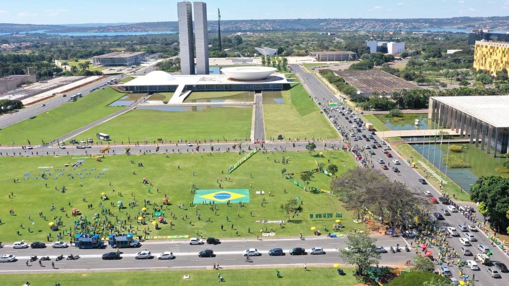 Esplanada dos Ministérios, em Brasília: EXAME/IDEIA faz pesquisa inédita sobre a reforma administrativa (Estadão Conteúdo/Dida Sampaio)