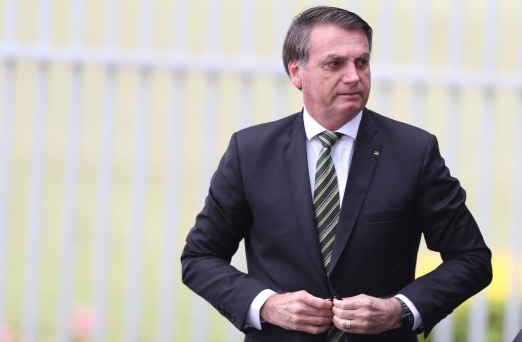 Jair Bolsonaro: para 37%, ele nunca se comporta de forma adequada ao cargo (Gabriela Biló/Estadão Conteúdo)