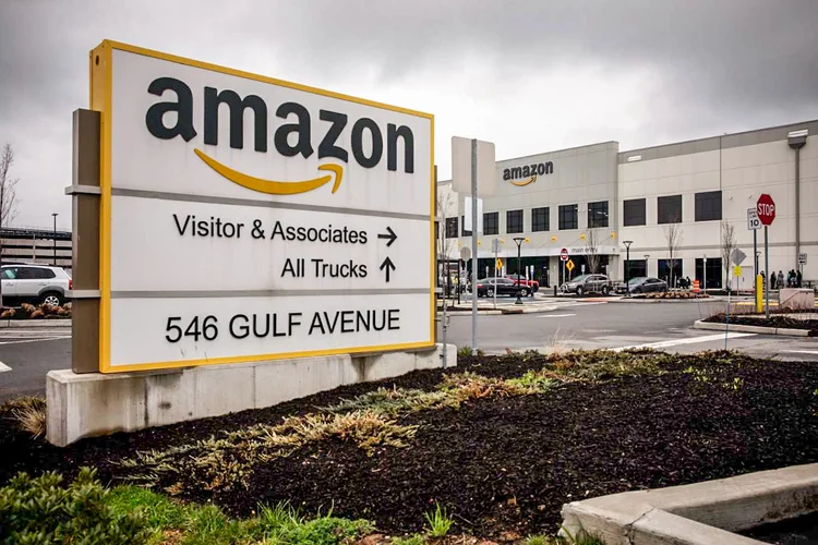 Amazon: a empresa também está em processo de construção de uma segunda sede em Arlington, denominada HQ2 (Bloomberg/Getty Images)