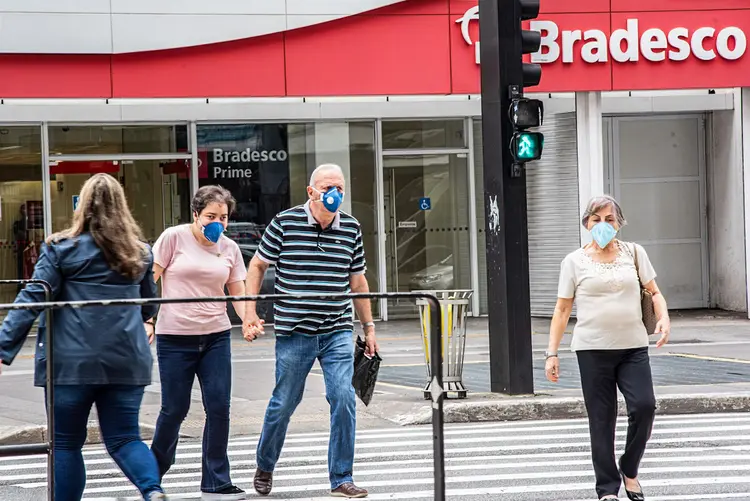 Bradesco: novos prazos para as linhas de crédito pessoal, CDC Veículos, crédito parcelado, crédito imobiliário e cheque especial para clientes pessoas físicas, e linhas de capital de giro, para pessoas jurídicas (Germano Lüders/Exame)