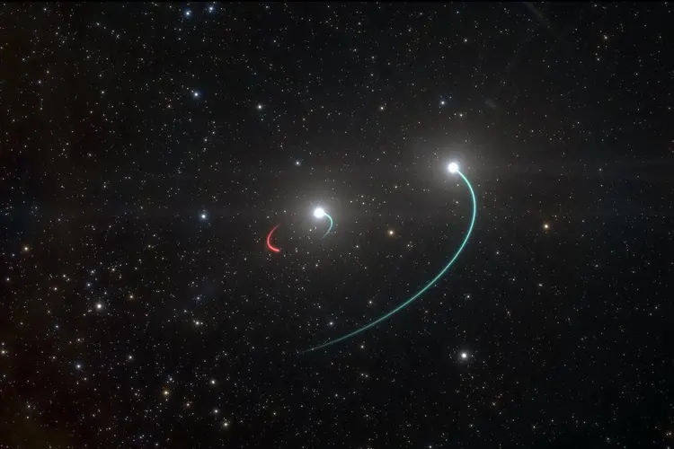 Buraco Negro: descoberta de cientistas está a apenas mil anos-luz de distância da Terra (ESO/Divulgação)