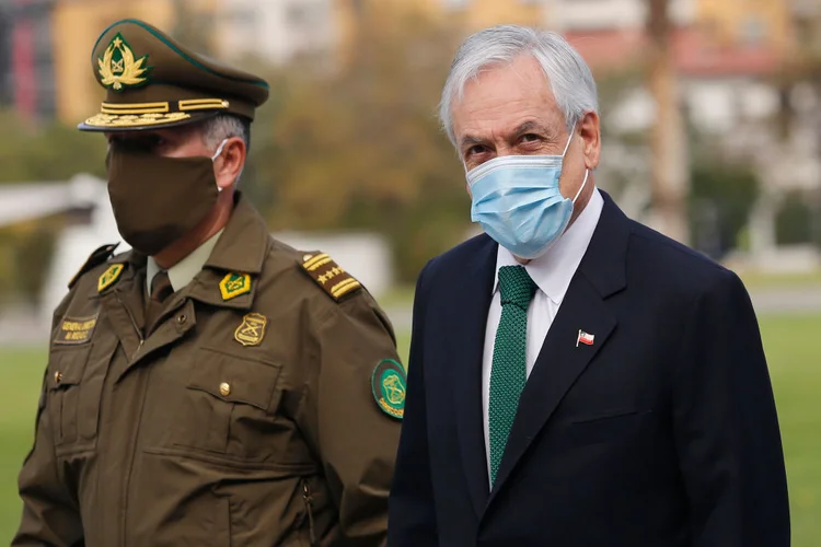Coronavírus: taxa de ocupação dos hospitais do Chile está em 85% (Marcelo Hernandez/Getty Images)