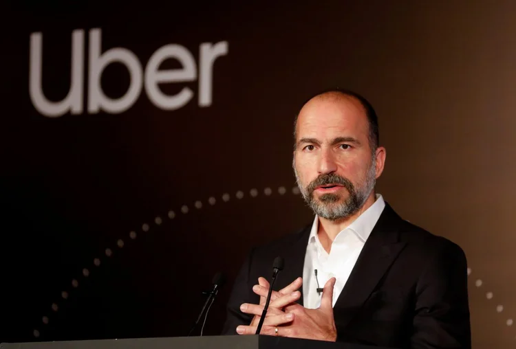 Dara Khosrowshahi, presidente da Uber: companhia está diminuindo de tamanho para "se alinhar às realidades de nossos negócios", disse o executivo (Anushree Fadnavis/Reuters)
