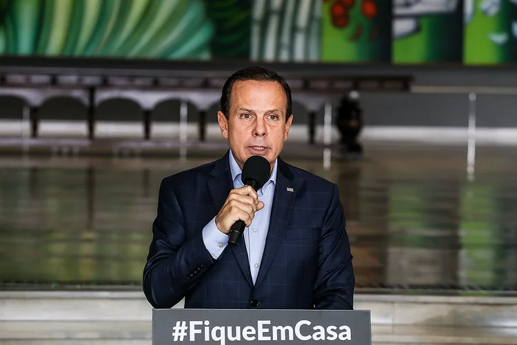 Doria: governador decide se reabre SP em meio a 40 mil casos e 3,2 mil mortes (Governo do Estado de São Paulo/Flickr)