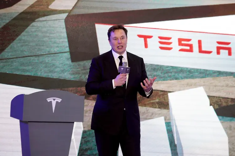 Elon Musk, CEO da Tesla: empresa compromete discurso ambiental com a compra de bitcoins (Aly Song/File Photo/Reuters)