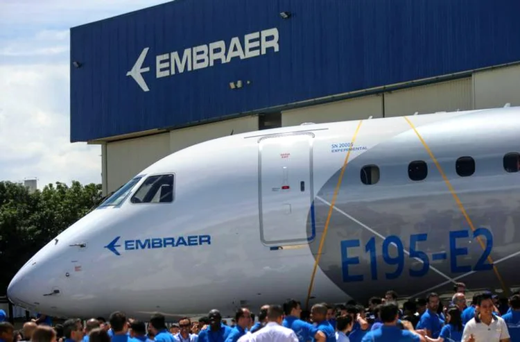 Embraer: fabricante de aeronaves anunciou crédito para exportações (Roosevelt Cassio/Reuters)