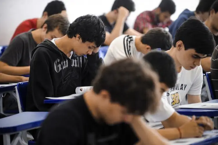 Estudantes: educadores, estudantes e entidades de educação criticam a decisão de o Ministério da Educação (Arquivo/Agência Brasil)