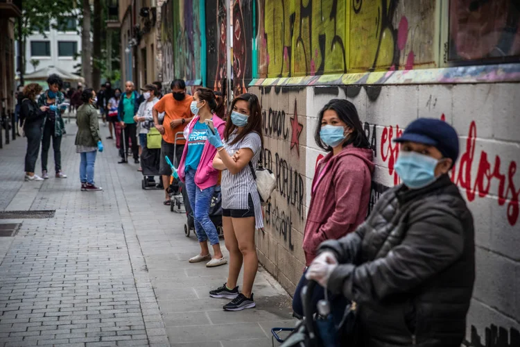 Espanha: os setores de serviço e turismo foram os mais prejudicados pela pandemia (Angel Garcia/Getty Images)