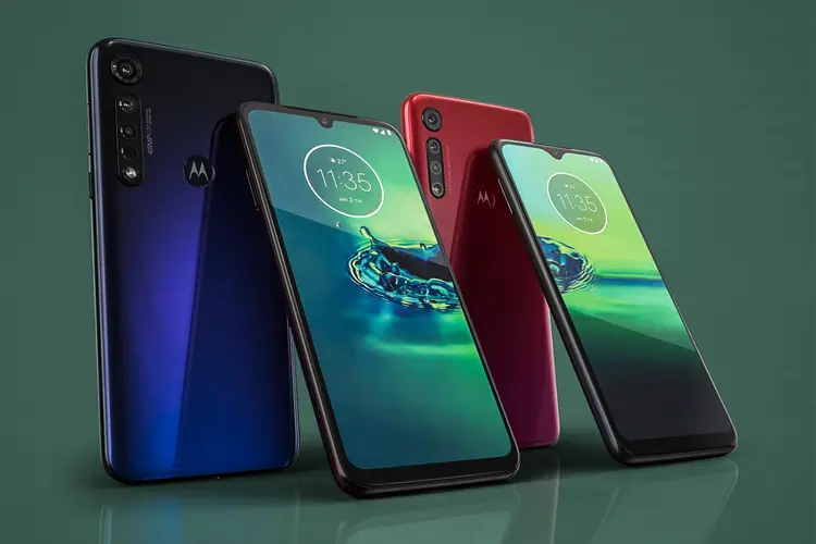 Moto G8 Plus: com nova plataforma, aparelhos da Motorola serão vendidos direto da fábrica para clientes corporativos (Motorola/Divulgação)