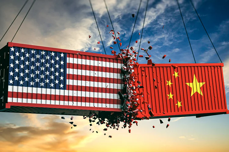 EUA-China: relação entre os dois países piorou nesta quarta depois que governo Trump ordenou fechamento de consulado em Houston (Rawf8/Getty Images)