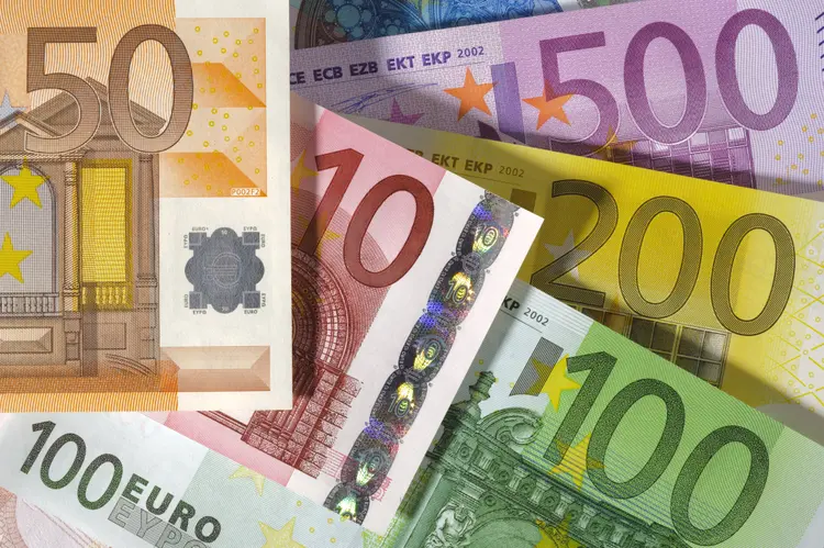 Euro: moeda cai em relação ao real (Wolfgang Filser / EyeEm/Getty Images)